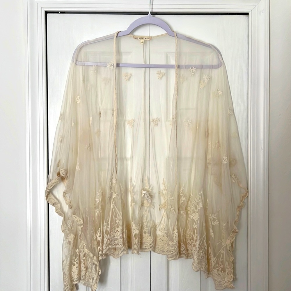 Pretty sheer coverup
